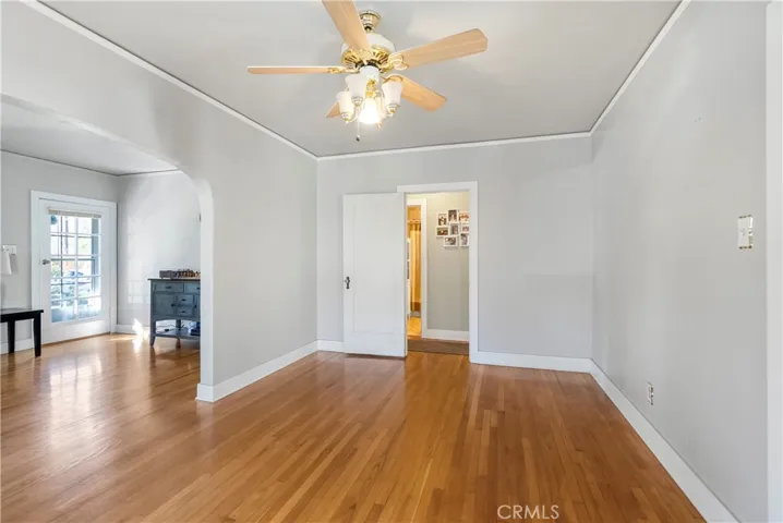 Alternate view of formal dining room.