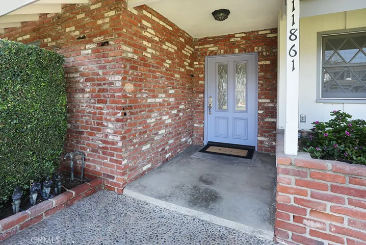 Welcoming front porch