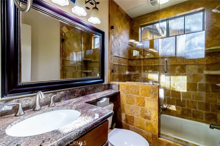 Hallway bathroom.
