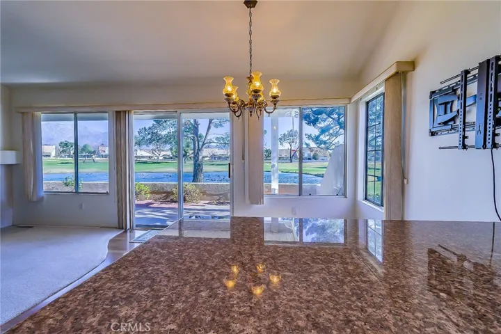 Kitchen counter.