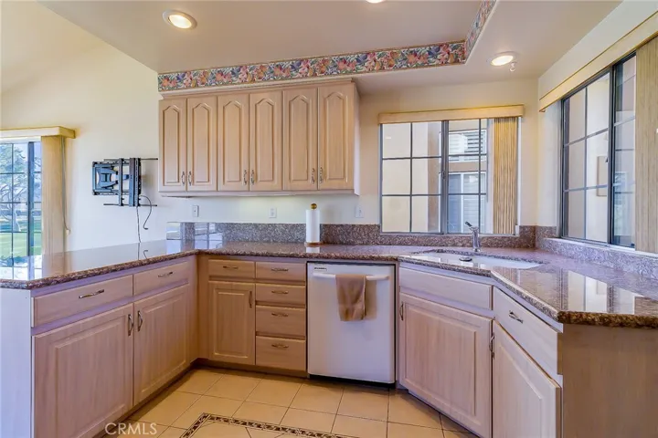 Kitchen area.