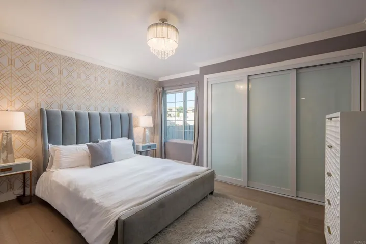 Spacious rooms, the owner chose to use the 2nd bedroom for her primary