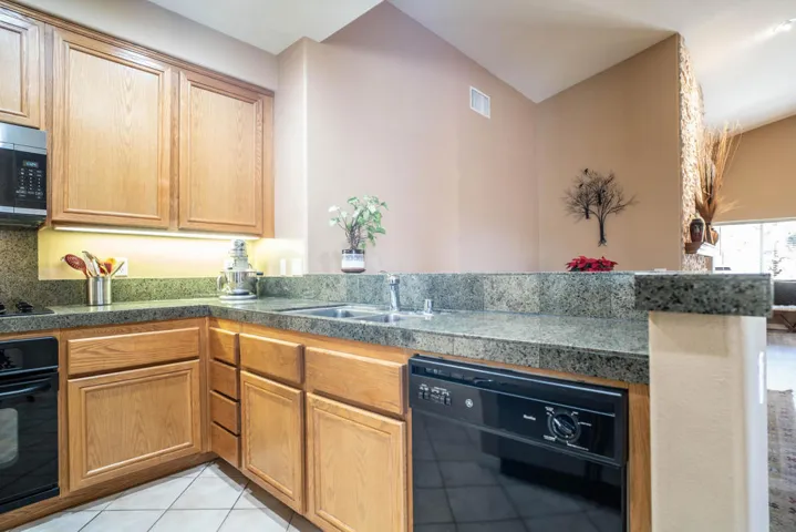 Kitchen open to Great Room