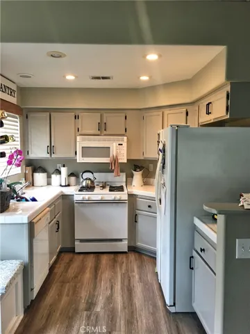 Kitchen with new appliance
