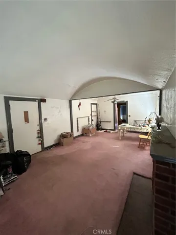 Livingroom and dining area