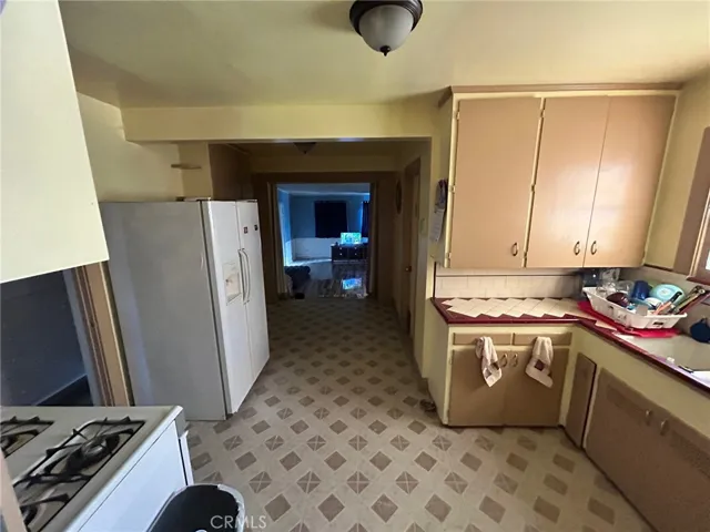 View Kitchen and Den