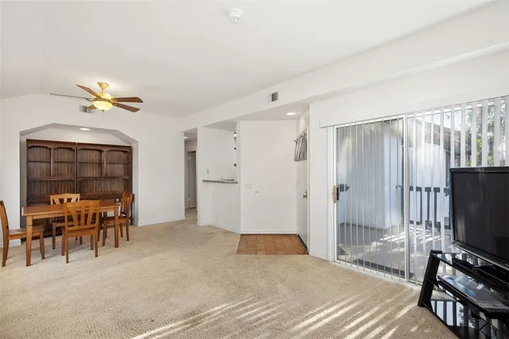 Sliding Door Off the Living Room leads to the spacious Balcony