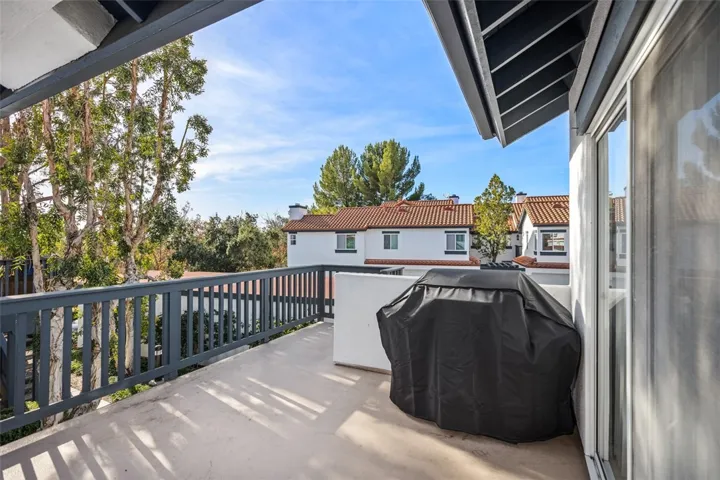 Spacious Balcony off the Living Room