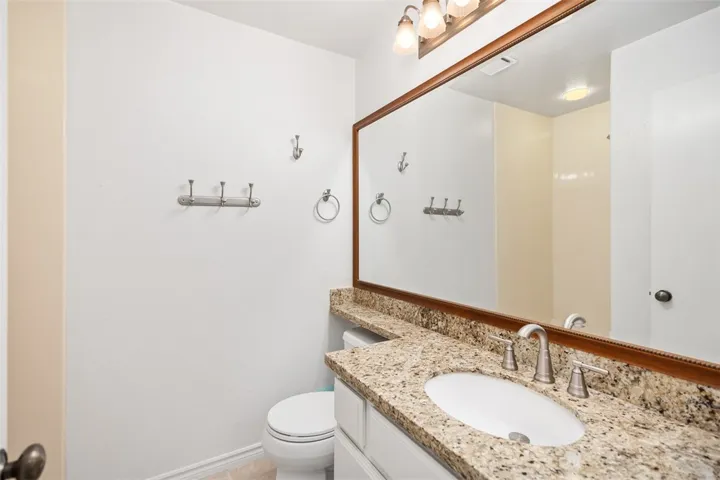 Secondary Bathroom with  New Fiberglass Shower