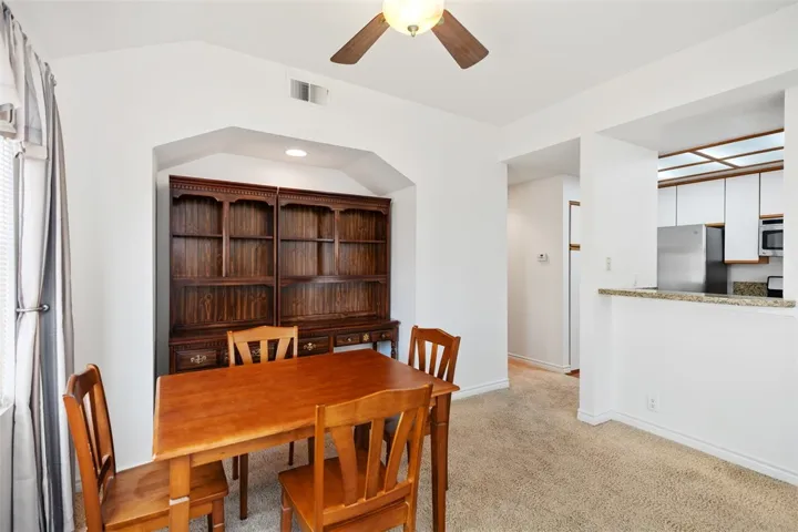 Dining Area Open to the Kitchen