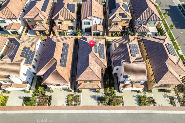 House top view