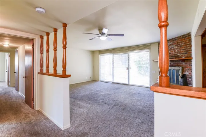 Interior Hallway and Livingroom