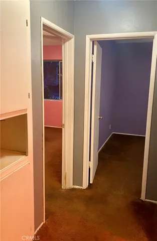 Unit A hallway