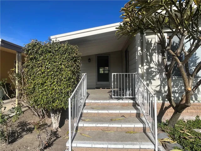 There is a Concrete PORCH TOO