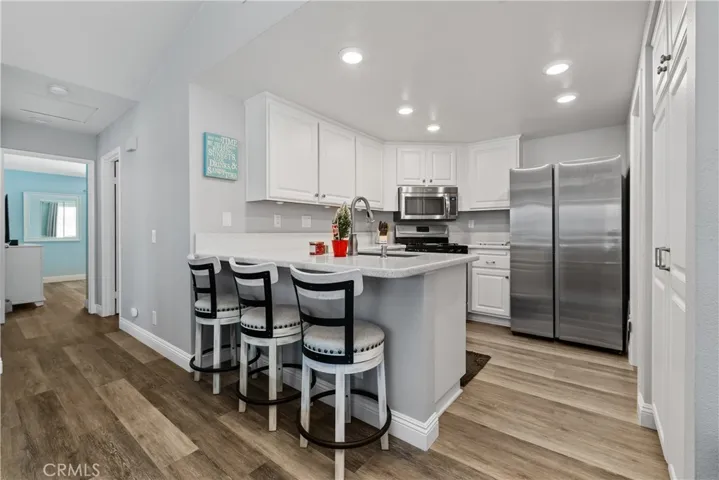 Kitchen open to livingroom
