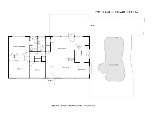 2241 Estribo Drive, Rolling Hills Estates, California 90274