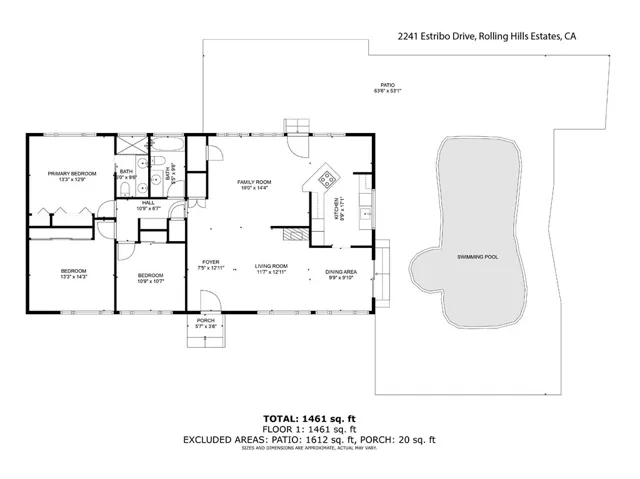 2241 Estribo Drive, Rolling Hills Estates, California 90274