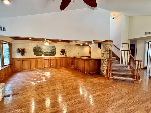 Dining Room w/ a Custom Wet Bar