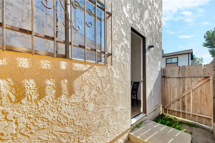 side patio