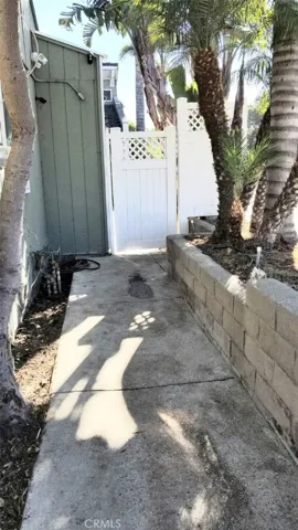 Walkway into property