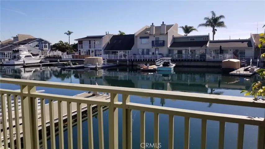 Harbor view from patio dock