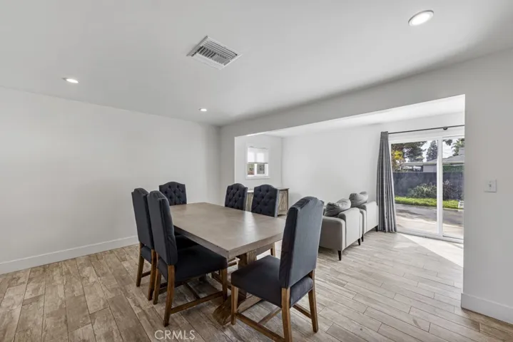 Dining room area