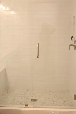 Wal in shower!