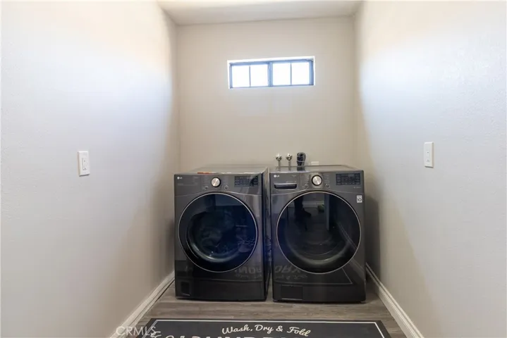 Separate Downstairs Laundry Room