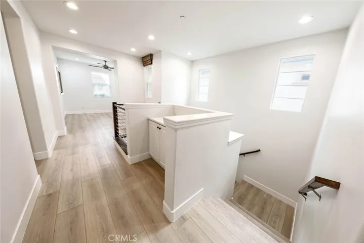 Stairwell Light Bright Leads to Loft Area