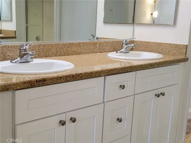 Primary bathroom vanity