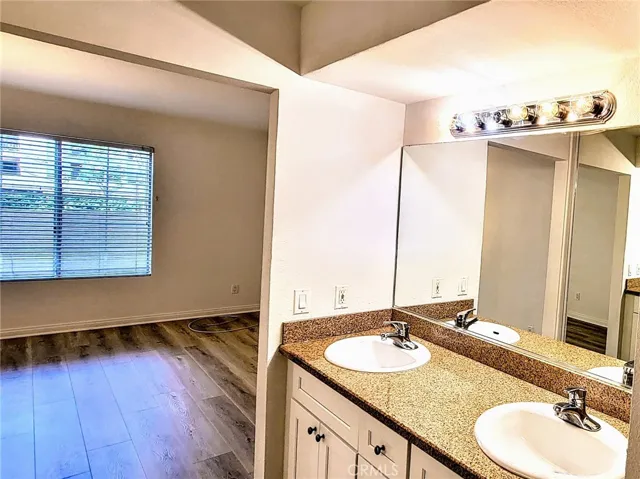 Primary bathroom/bedroom