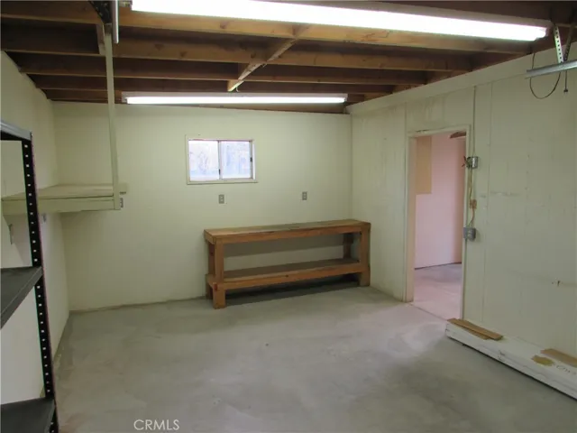 Large room in shed