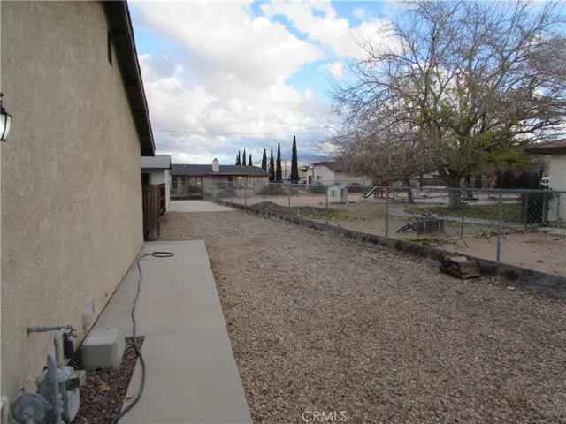 Rear yard RV parking