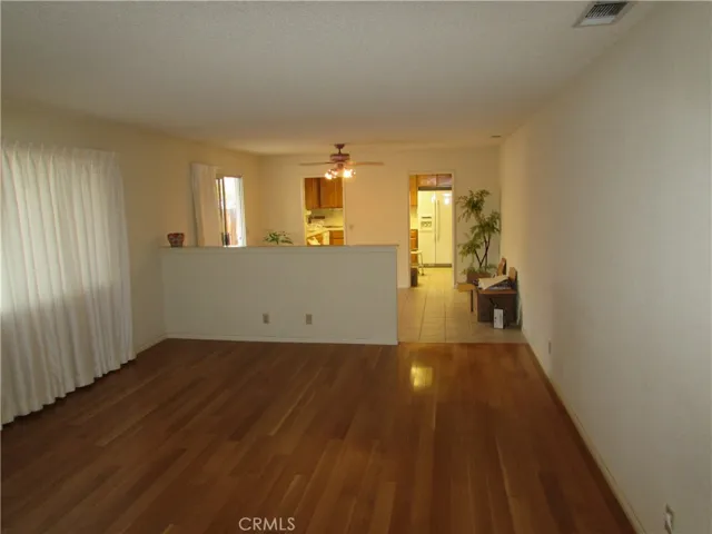 Family Room facing Dining Area and Kitchen