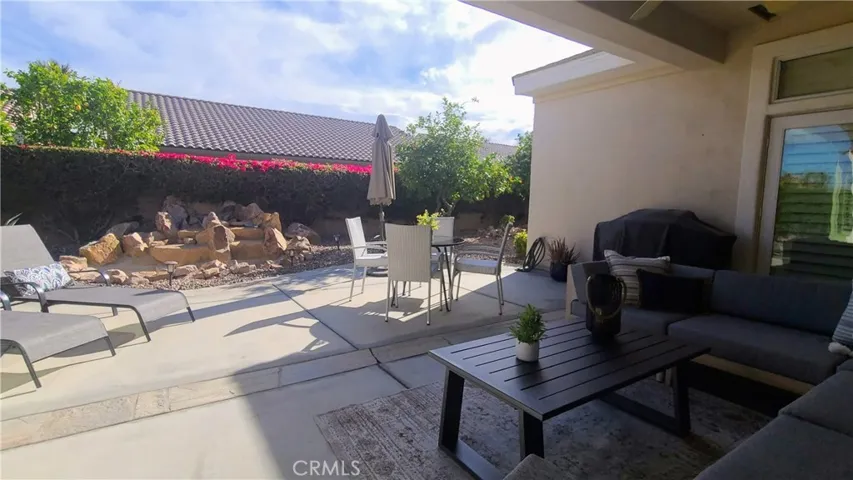 Shade or sun option. Very private,