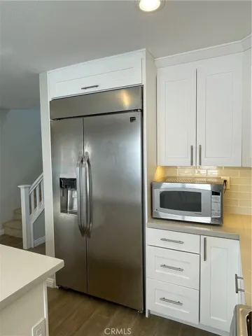 Large built-in refrigerator included