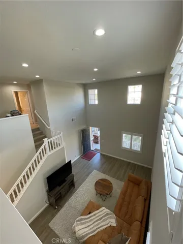 Living room from loft