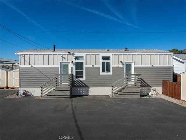 Dual front doors.