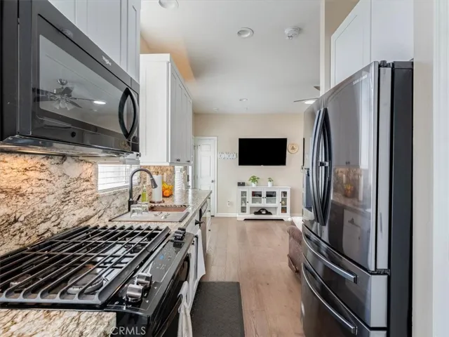 Top of the line appliances.