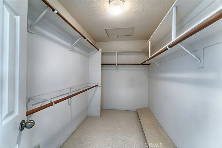 primary walk in closet