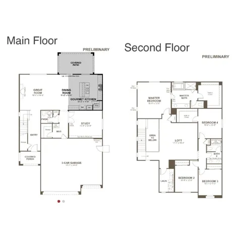 Floor plan of your new home