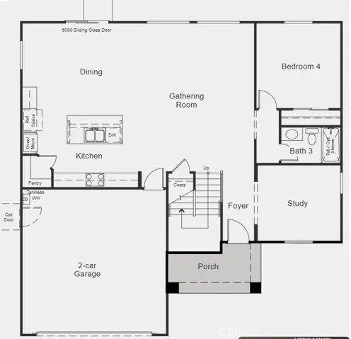  Structural options include: garage service door.