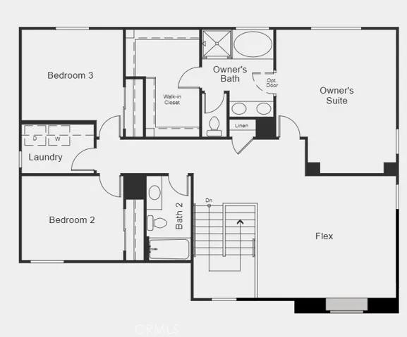  Structural options include: garage service door.