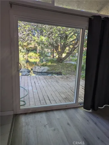 View to Lake from Family Room and Kitchen