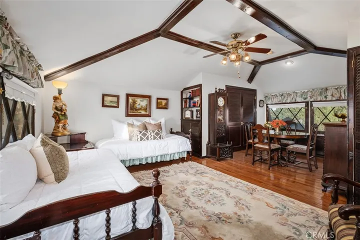 Interior view of guest quarters above garage.