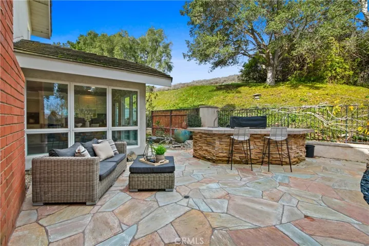 Peaceful backyard