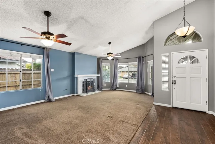 View of main living area