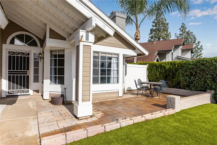 Front patio