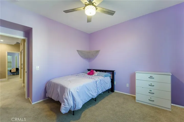 One of the secondary bedrooms.