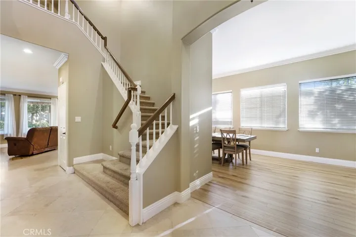 Lovely expansive entrance.